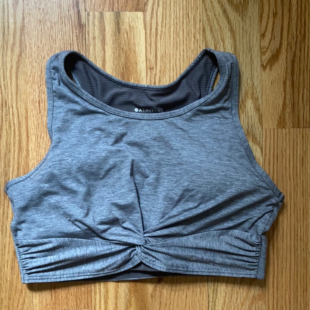 Athleta crop sports / bra
